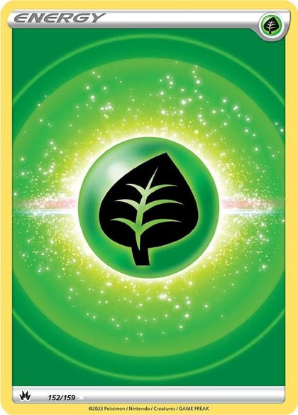 Grass Energy (Texture Full Art), SWSH: Crown Zenith 152/159
