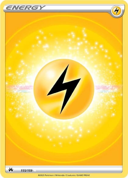 Lightning Energy (Texture Full Art), SWSH: Crown Zenith 155/159