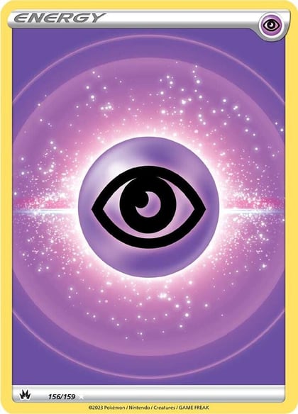 Psychic Energy (Texture Full Art), SWSH: Crown Zenith 156/159
