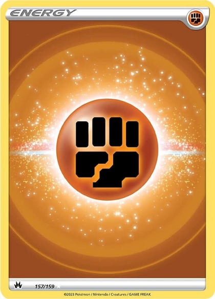 Fighting Energy (Texture Full Art), SWSH: Crown Zenith 157/159