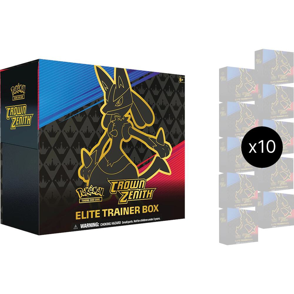 Crown Zenith Elite Trainer Box Case, SWSH: Crown Zenith P453471