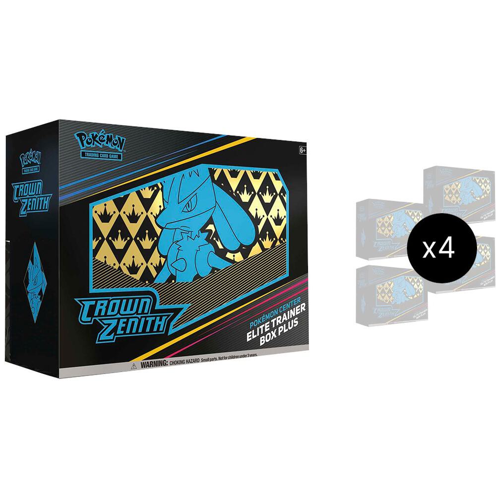 Crown Zenith Pokemon Center Elite Trainer Box Plus Case, SWSH: Crown Zenith P454247