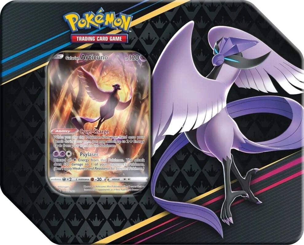 Crown Zenith Tin [Galarian Articuno], SWSH: Crown Zenith P475628