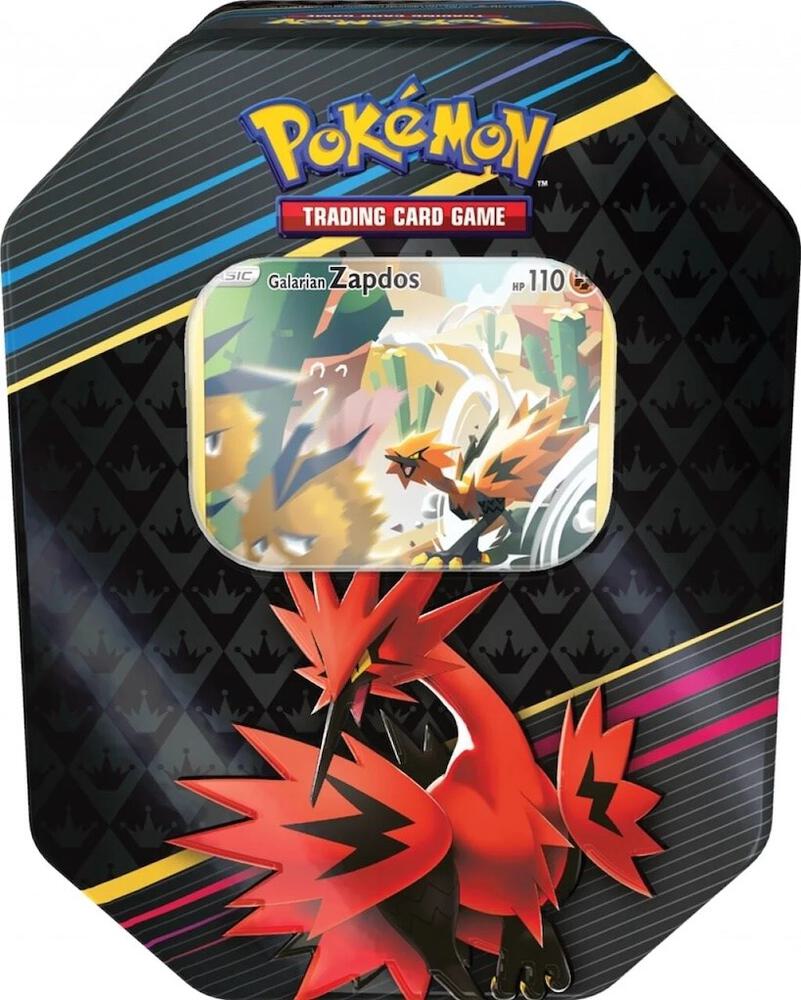 Crown Zenith Tin [Galarian Zapdos] (International Version), SWSH: Crown Zenith P475633
