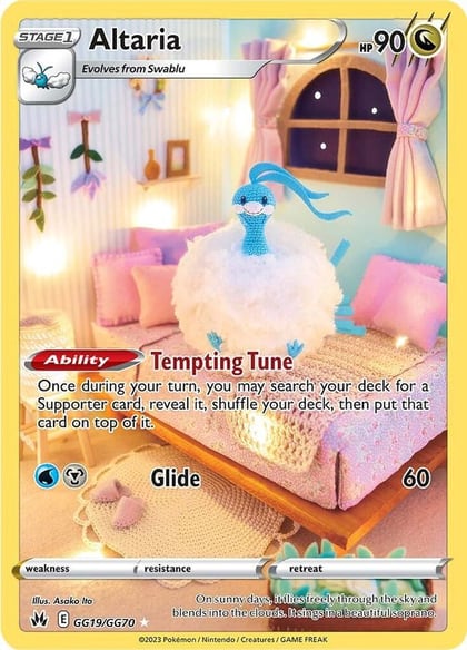 Altaria, SWSH: Crown Zenith: Galarian Gallery GG19/GG70