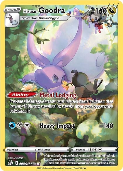 Hisuian Goodra, SWSH: Crown Zenith: Galarian Gallery GG21/GG70