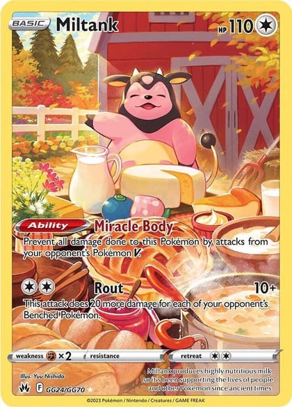 Miltank, SWSH: Crown Zenith: Galarian Gallery GG24/GG70