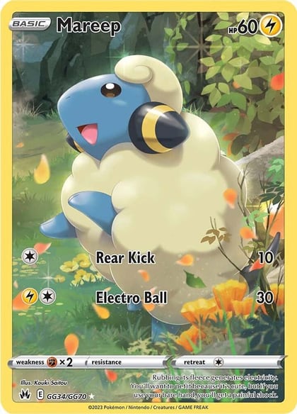Mareep, SWSH: Crown Zenith: Galarian Gallery GG34/GG70