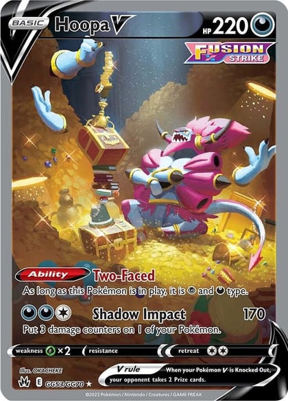 Hoopa V, SWSH: Crown Zenith: Galarian Gallery GG53/GG70