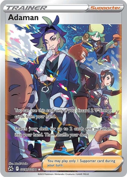 Adaman, SWSH: Crown Zenith: Galarian Gallery GG57/GG70