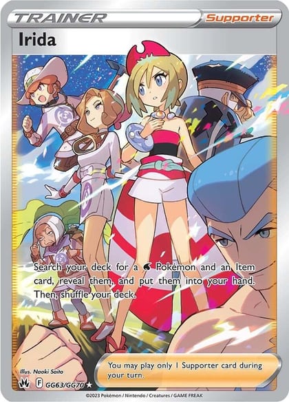 Irida, SWSH: Crown Zenith: Galarian Gallery GG63/GG70
