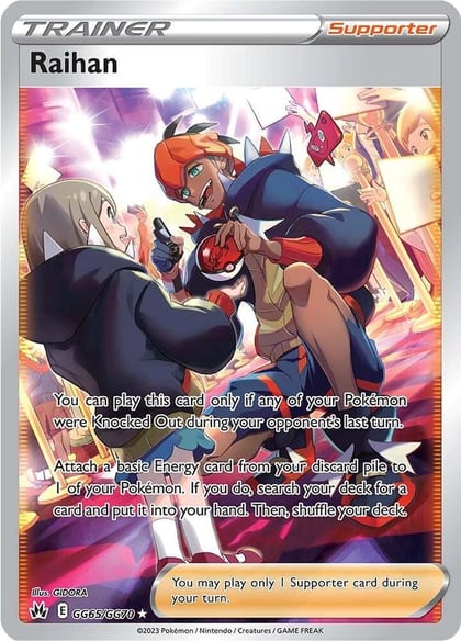 Raihan, SWSH: Crown Zenith: Galarian Gallery GG65/GG70