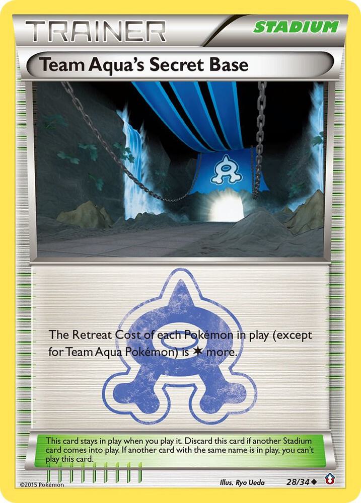 Team Aqua's Secret Base, Double Crisis 28/34