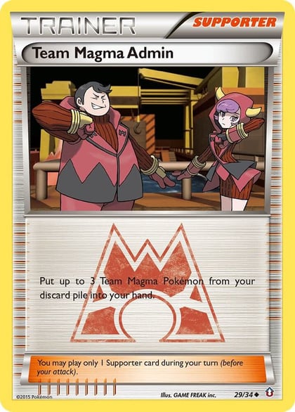 Team Magma Admin, Double Crisis 29/34