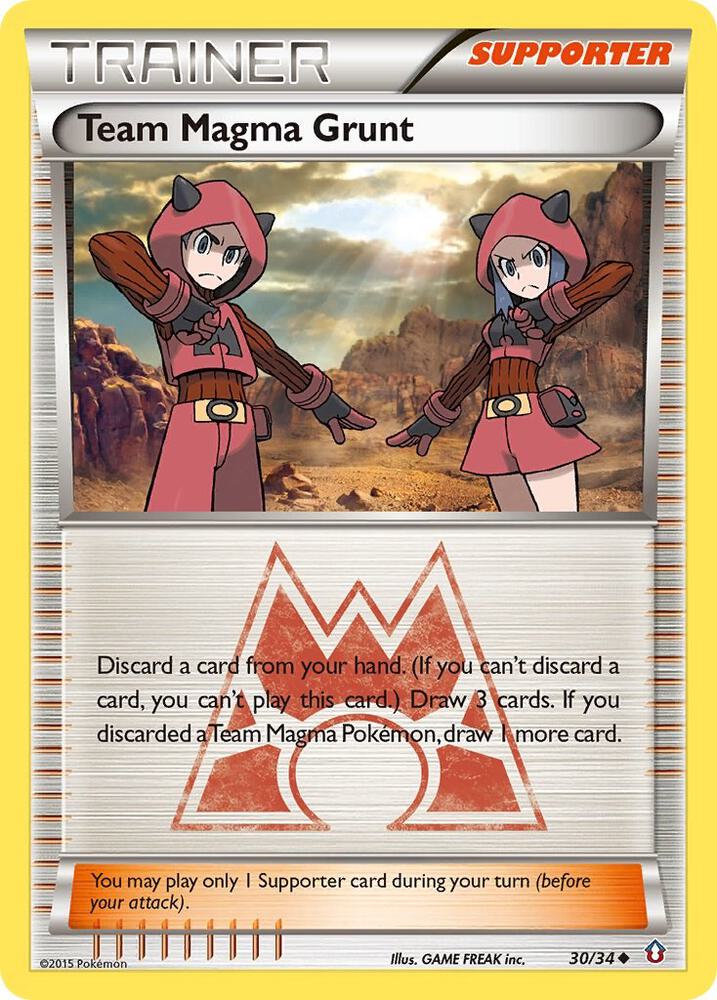 Team Magma Grunt, Double Crisis 30/34