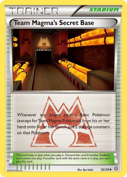 Team Magma's Secret Base, Double Crisis 32/34
