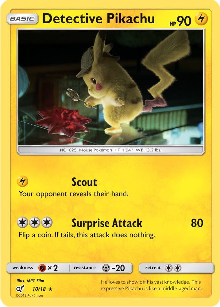 Detective Pikachu, Detective Pikachu 10/18