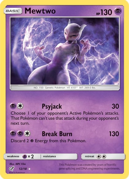 Mewtwo, Detective Pikachu 12/18
