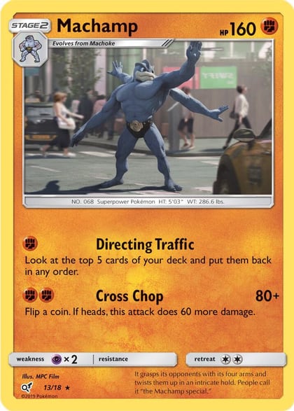 Machamp, Detective Pikachu 13/18