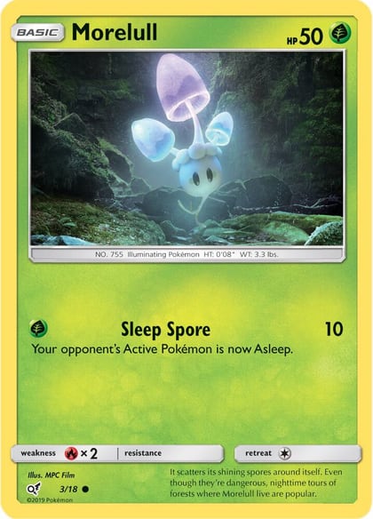 Morelull (Holo Common), Detective Pikachu 3/18