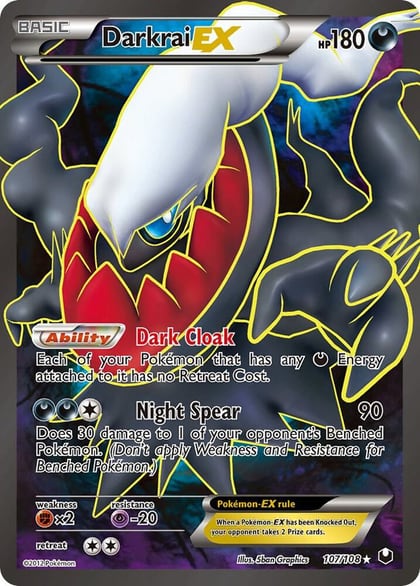 Darkrai EX (107 Full Art), Dark Explorers 107/108