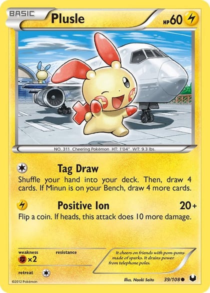 Plusle, Dark Explorers 39/108