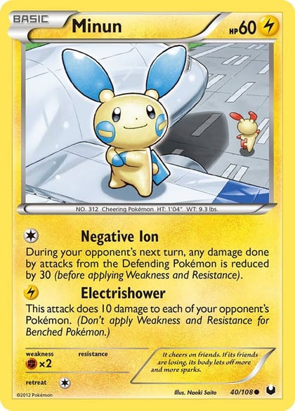 Minun, Dark Explorers 40/108
