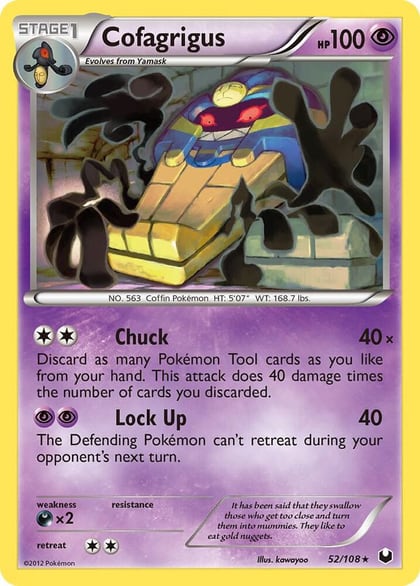 Cofagrigus, Dark Explorers 52/108