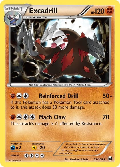 Excadrill (57), Dark Explorers 57/108