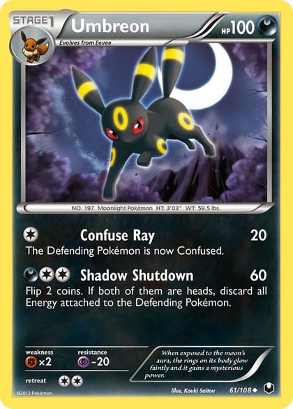 Umbreon (61), Dark Explorers 61/108
