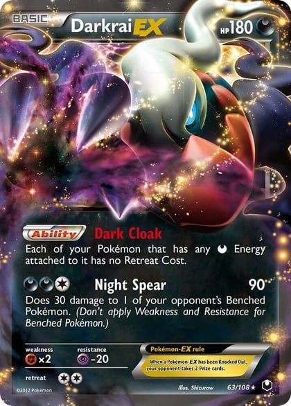 Darkrai EX, Dark Explorers 63/108