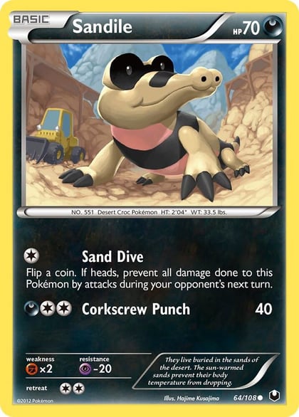 Sandile, Dark Explorers 64/108