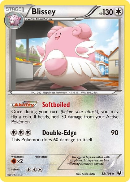 Blissey, Dark Explorers 82/108