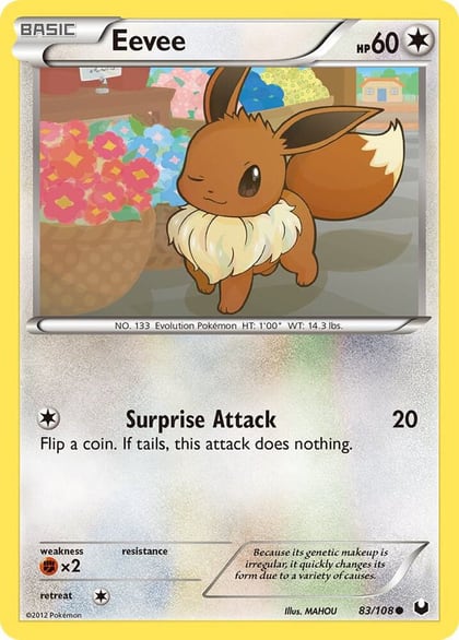 Eevee (83), Dark Explorers 83/108