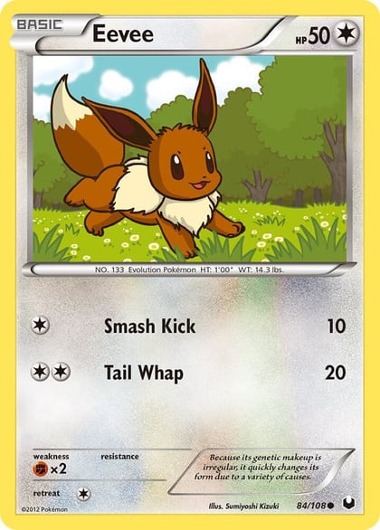 Eevee (84), Dark Explorers 84/108
