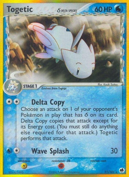 Togetic (Delta Species), Dragon Frontiers 11/101