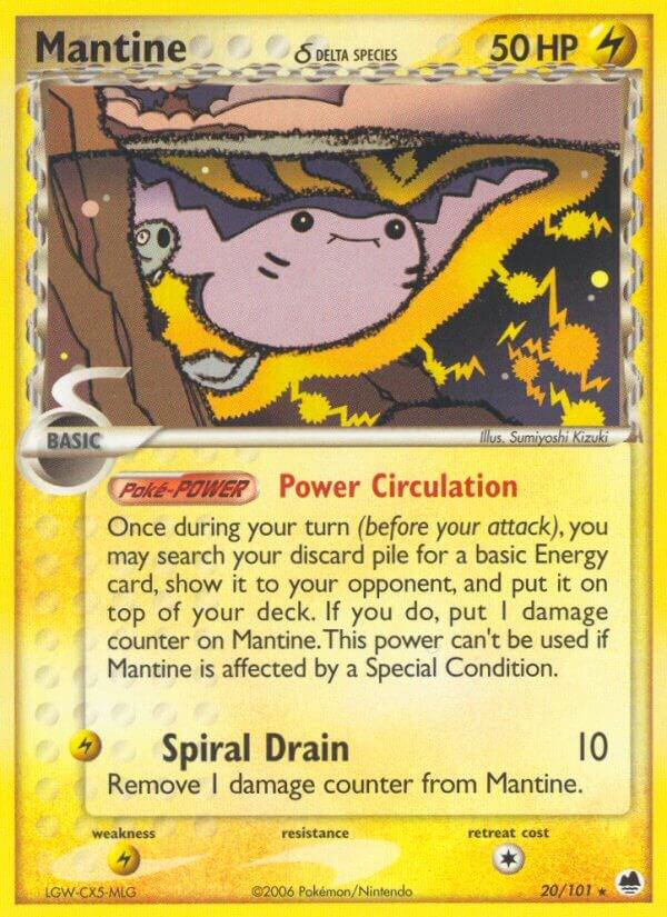 Mantine (Delta Species), Dragon Frontiers 20/101