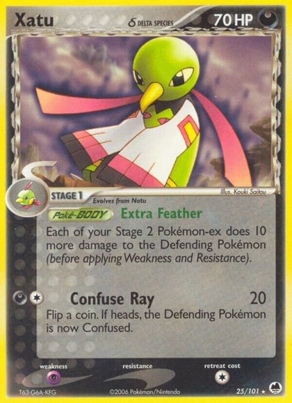 Xatu (Delta Species), Dragon Frontiers 25/101
