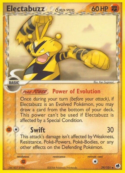 Electabuzz (Delta Species), Dragon Frontiers 29/101