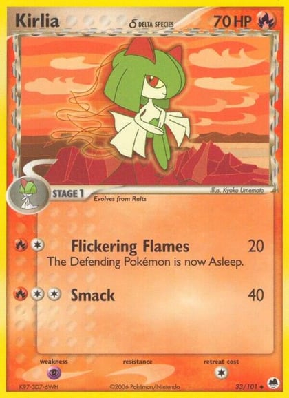 Kirlia (Delta Species), Dragon Frontiers 33/101