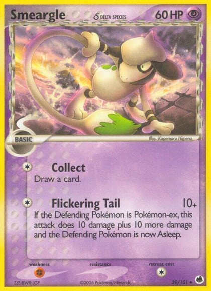 Smeargle (Delta Species), Dragon Frontiers 39/101