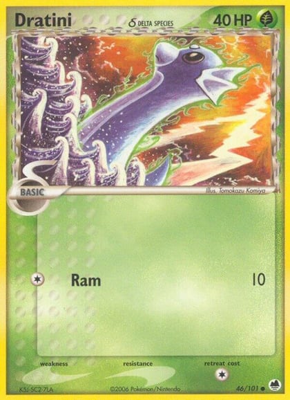 Dratini (Delta Species), Dragon Frontiers 46/101