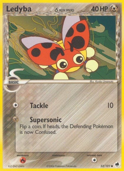 Ledyba (Delta Species), Dragon Frontiers 53/101