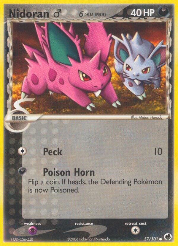 Nidoran M (Delta Species), Dragon Frontiers 57/101