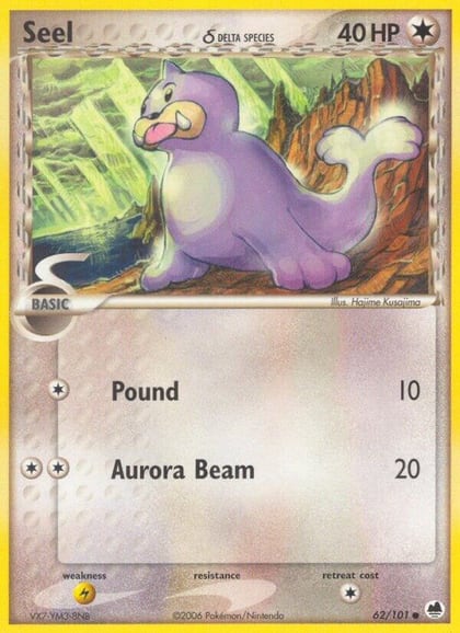Seel (Delta Species), Dragon Frontiers 62/101