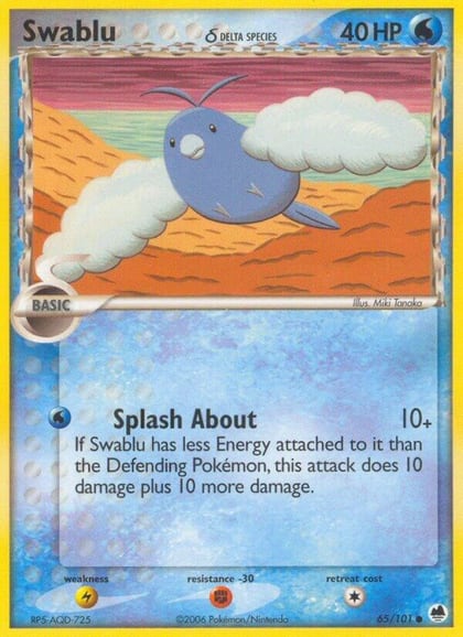 Swablu (Delta Species), Dragon Frontiers 65/101