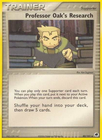 Professor Oak's Research, Dragon Frontiers 80/101