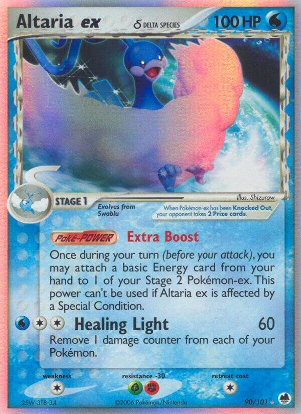 Altaria ex (Delta Species), Dragon Frontiers 90/101