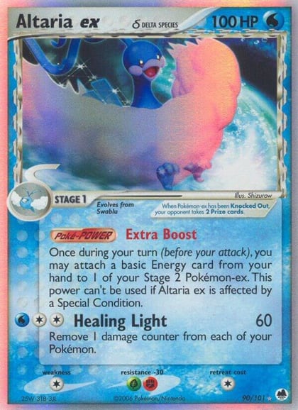Altaria ex (Delta Species), Dragon Frontiers 90/101
