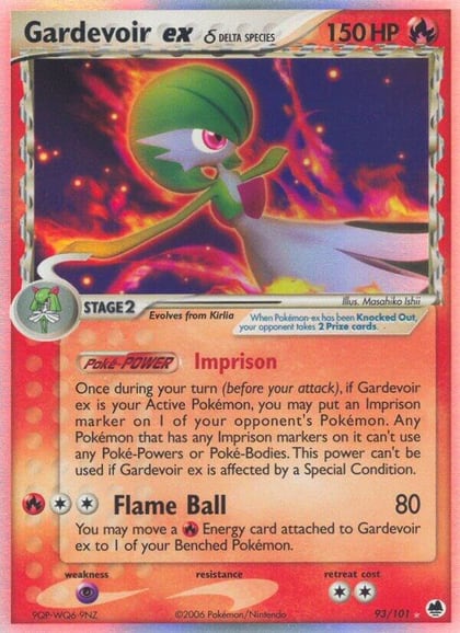 Gardevoir ex (Delta Species), Dragon Frontiers 93/101
